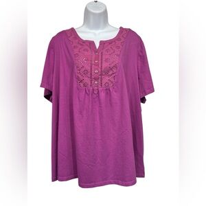 Woman Within tee size 2X